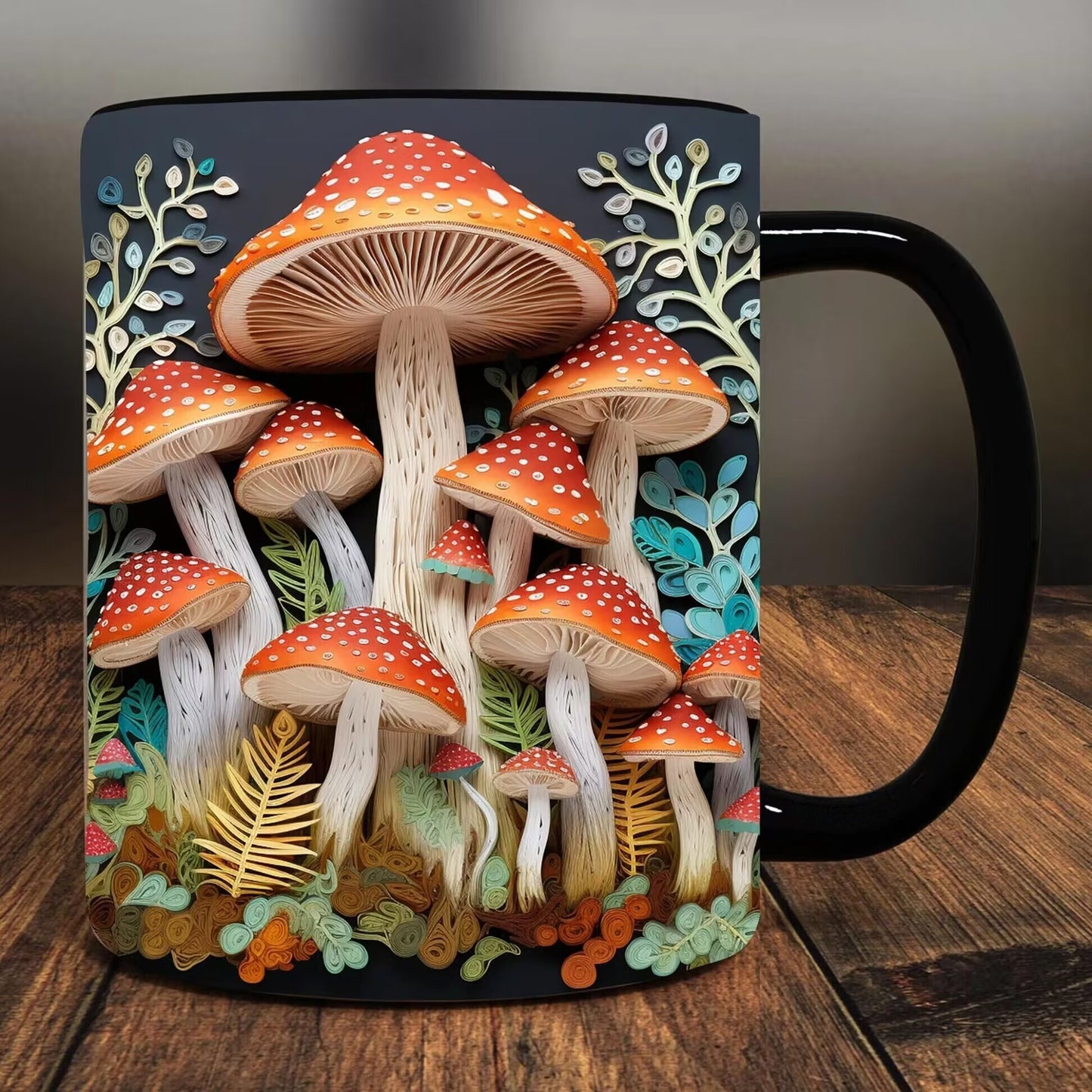 Fashion Personality Magic Mushroom Mugs